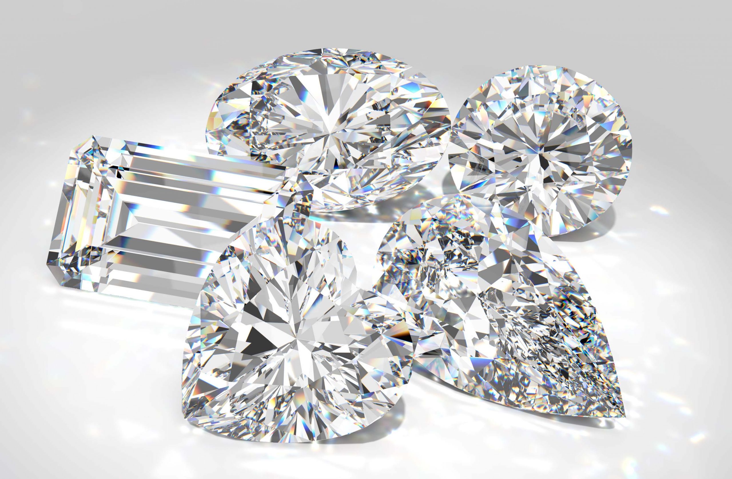 different diamond shapes